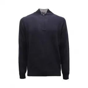 7521AS maglione uomo FERRANTE ROYAL RED man wool sweater blue