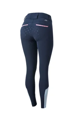 Horze Harlow Young Rider pantaloni da equitazione con seduta intera