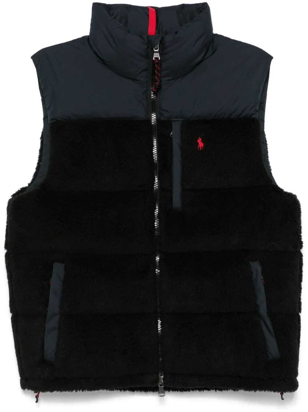Polo Ralph Lauren-Gilet in shearling cruelty-free