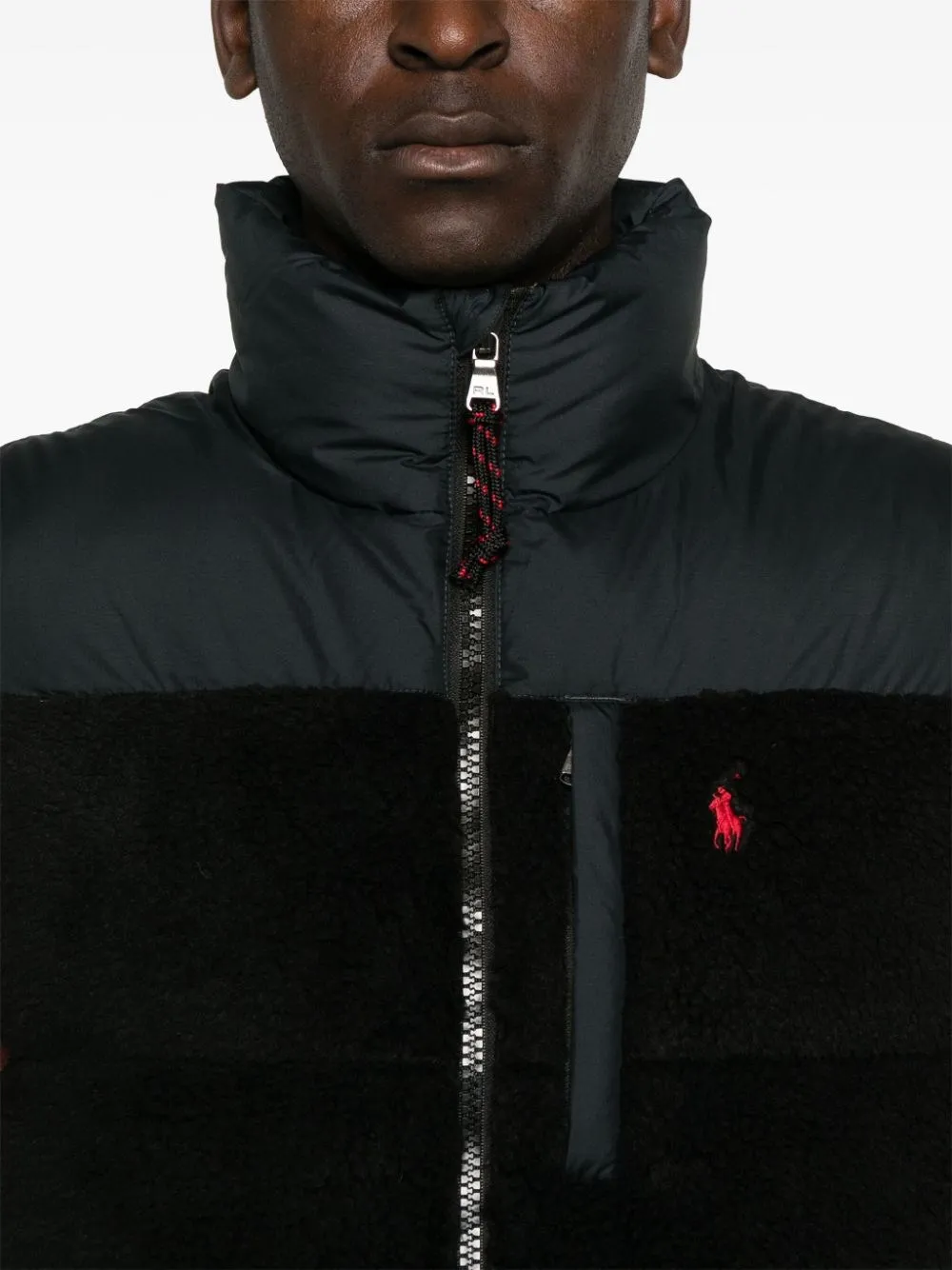 Polo Ralph Lauren-Gilet in shearling cruelty-free