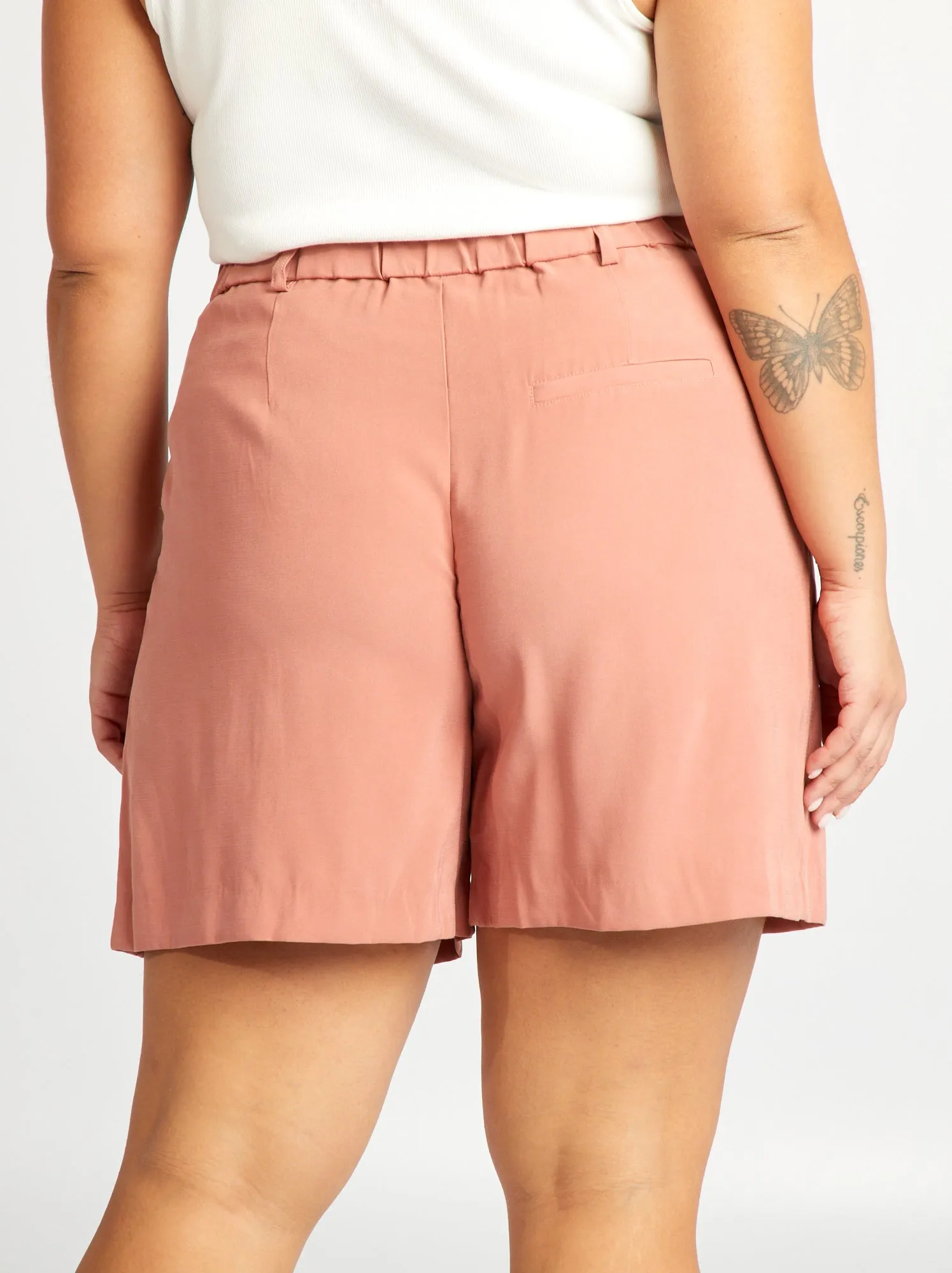 Shorts a vita alta - ROSA